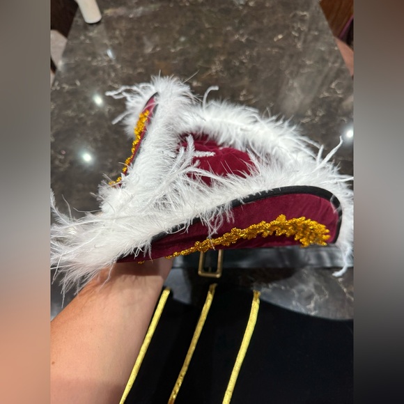 Kids Pirate Costume with Gold Trim - Picture 3 of 11